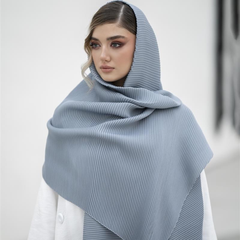 شال پلیسه Whisper mix colors